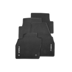 Jeu de 4 tapis de sol en caoutchouc ŠKODA FABIA Berline