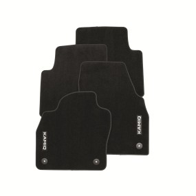 Jeu de 4 tapis de sol textile standard KAMIQ