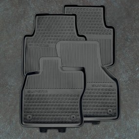 Jeu de 2 tapis de sol avant caoutchouc SUPERB & SUPERB COMBI