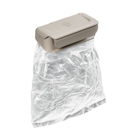 Poubelle de vide poche beige
