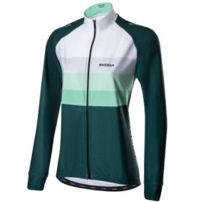 Maillot de cyclisme Femme à manches longues taille M vert
