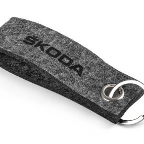 Porte-clés ŠKODA gris