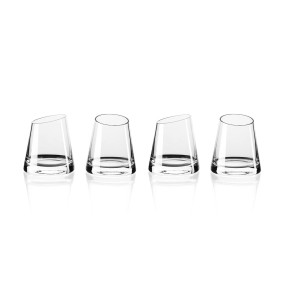 Lot de 4 verres a eau ŠKODA