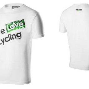T-shirt homme We Love Cycling blanc XL