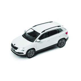 Miniature ŠKODA KAROQ 1:43 blanches