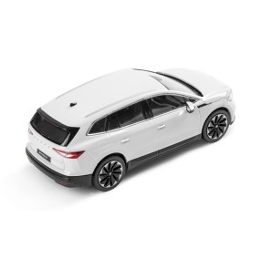 ENYAQ iV miniature 1:43 Blanc Lune