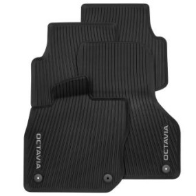 Jeu 4 tapis caoutchouc OCTAVIA iV