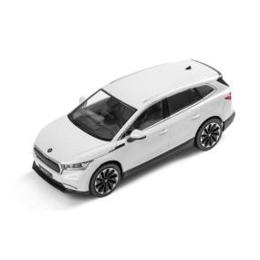 ENYAQ iV miniature 1:43 Blanc Lune