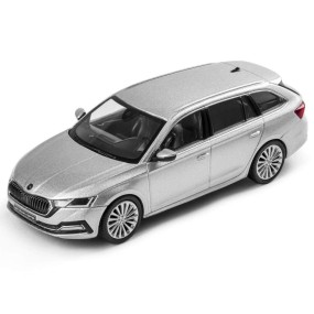 Octavia Combi A8 Miniature 1:43 Argent Brillant