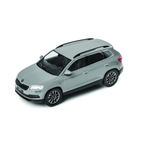 Miniature ŠKODA KAROQ 1:43 grise