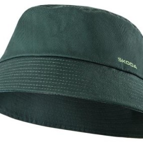 Chapeau en tissu taille M vert émeraude