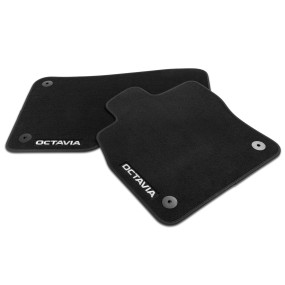 Jeu de 4 tapis de sol textile standard OCTAVIA & OCTAVIA Combi