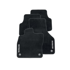 Jeu de 4 tapis de sol textile Prestige OCTAVIA & OCTAVIA COMBI