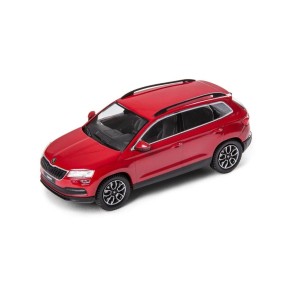Miniature ŠKODA KAROQ 1:43 rouge