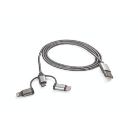 Câble de recharge & transfert de données (triple embouts) ŠKODA