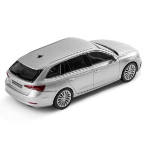 Octavia Combi A8 Miniature 1:43 Argent Brillant