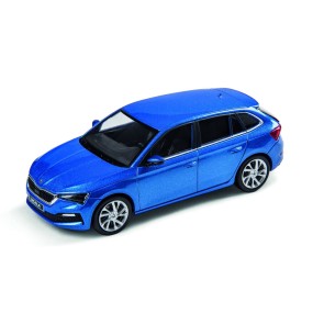 Miniature ŠKODA SCALA 1:43 bleue