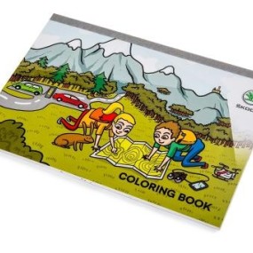 Livre de coloriage ŠKODA