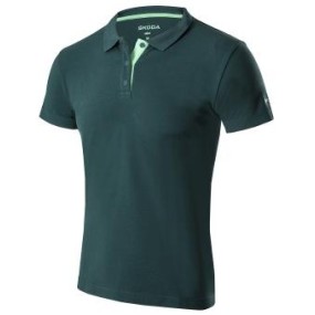 Polo Homme vert émeraude taille XL