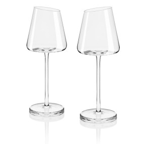Lot de 2 verres a vin ŠKODA