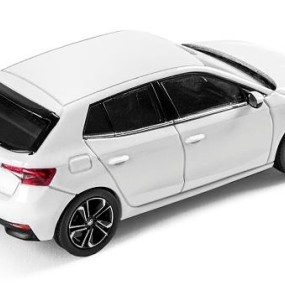Miniature FABIA Berline 1:43 Blanc Lune