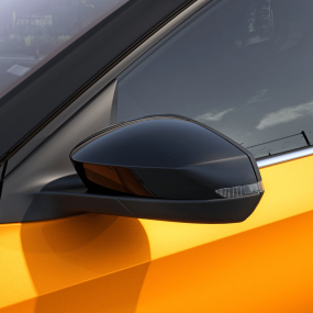 Coques de rétroviseurs noires avec Side View Assist FABIA Berline