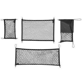Jeu de 3 filets de coffre noire KAMIQ