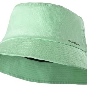 Chapeau en tissu taille M vert électrique