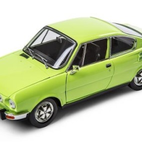 Miniature ŠKODA 110R 1:18 green