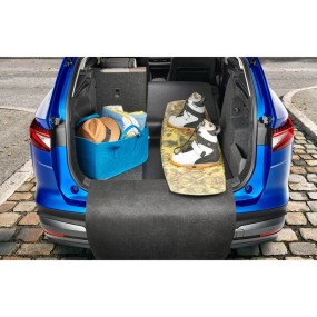 Tapis de coffre avec revers