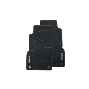 Jeu de 4 tapis de sol textile Prestige KAROQ