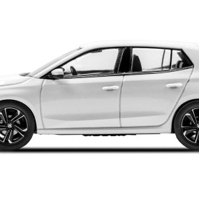 Miniature FABIA Berline 1:43 Blanc Lune