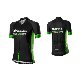 Maillot vélo ŠKODA Cycling pour femme taille M