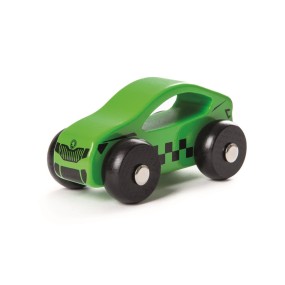 Voiture en bois ŠKODA enfant