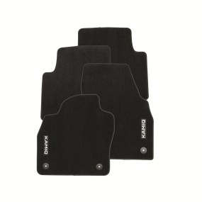 Jeu de 4 tapis de sol textile standard KAMIQ