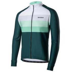 Maillot de cyclisme Homme à manches longues taille M vert